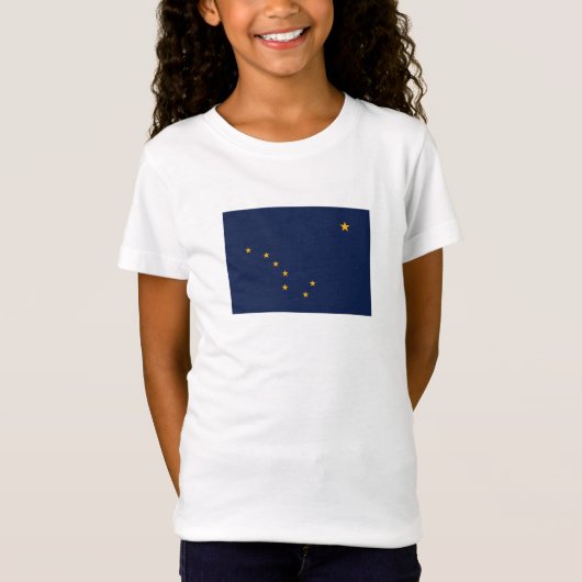 Staatsflagge Alaska T-Shirt (Vorderseite)