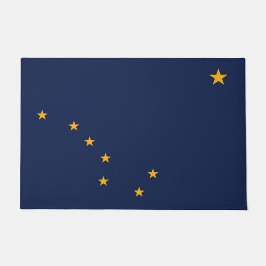 Staatsflagge Alaska, USA Fußmatte (Vorderseite)