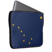 Staatsflagge Alaska, USA Laptopschutzhülle (Vorne Rechts)