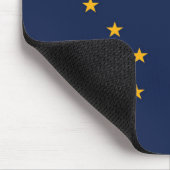 Staatsflagge Alaska, USA Mousepad (Ecke)