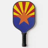 Staatsflagge Arizona, USA Pickleball Schläger (Vorderseite)