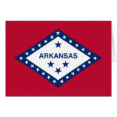 Staatsflagge Arkansas (Vorderseite (Horizontal))