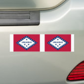 Staatsflagge Arkansas Autoaufkleber (Auf Auto)