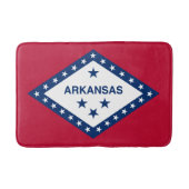 Staatsflagge Arkansas Badematte (Vorderseite)