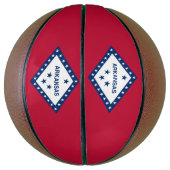 Staatsflagge Arkansas Basketball (Vertikal)