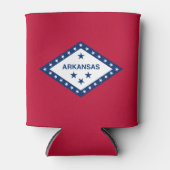 Staatsflagge Arkansas Dosenkühler (Vorderseite)