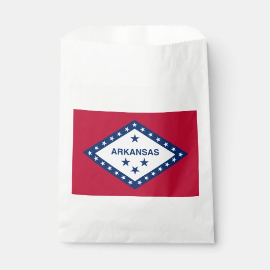 Staatsflagge Arkansas Geschenktütchen (Vorderseite)