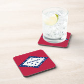 Staatsflagge Arkansas Getränkeuntersetzer (Rechte Seite)