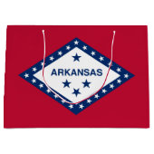 Staatsflagge Arkansas Große Geschenktüte (Vorderseite)