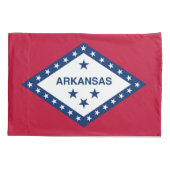 Staatsflagge Arkansas Kissenbezug (Rückseite)
