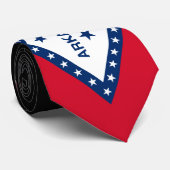 Staatsflagge Arkansas Krawatte (Gerollt)