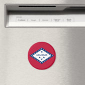 Staatsflagge Arkansas Magnet (In Situ (Geschirrspüler))