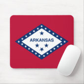 Staatsflagge Arkansas Mousepad (Mit Mouse)