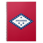 Staatsflagge Arkansas Notizblock (Vorderseite)