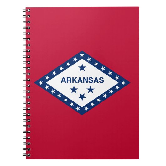 Staatsflagge Arkansas Notizblock (Vorderseite)