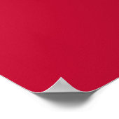 Staatsflagge Arkansas Poster (Ecke)