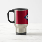 Staatsflagge Arkansas Reisebecher (Links)