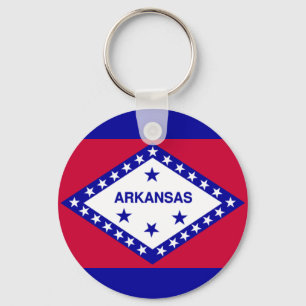 Staatsflagge Arkansas Schlüsselanhänger