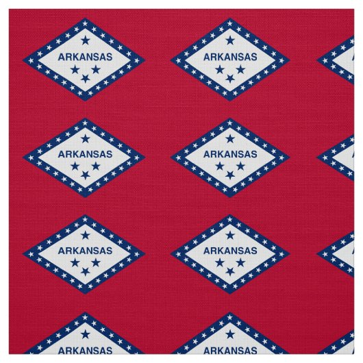 Staatsflagge Arkansas Stoff (Muster)