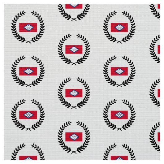 Staatsflagge Arkansas Stoff (Muster)
