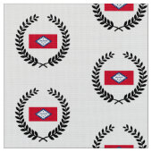 Staatsflagge Arkansas Stoff (Nahaufnahme)