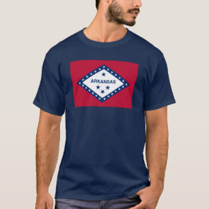 Staatsflagge Arkansas T-Shirt