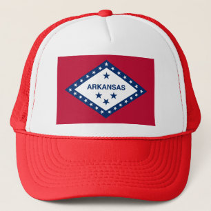 Staatsflagge Arkansas Truckerkappe