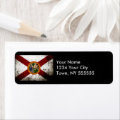 Staatsflagge Black Grunge Florida (Insitu)