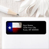Staatsflagge Black Grunge Texas (Insitu)