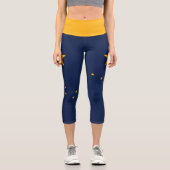 Staatsflagge Capri Leggings (Vorderseite)