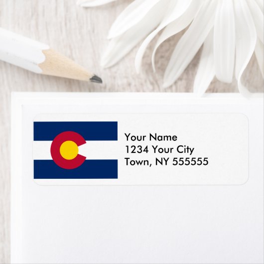 Staatsflagge Colorado (Insitu)