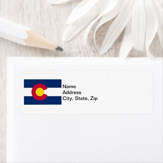 Staatsflagge Colorado (Insitu)