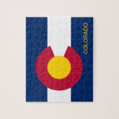 Staatsflagge Colorado 8x10 Puzzle (Vertikal)