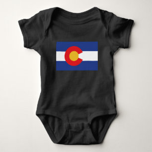 Staatsflagge Colorado Baby Strampler