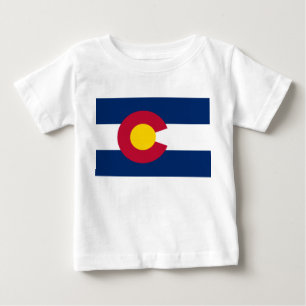 Staatsflagge Colorado Baby T-shirt