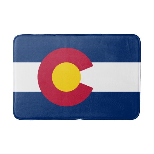 Staatsflagge Colorado Badematte (Vorderseite)