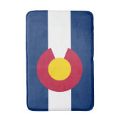Staatsflagge Colorado Badematte (Vorderseite Vertikal)