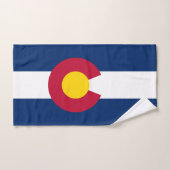 Staatsflagge Colorado Badhandtuch Set (Handtuch)