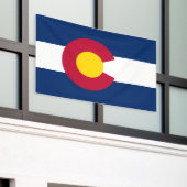 Staatsflagge Colorado Banner (Äußeres Gebäude)