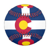 Staatsflagge Colorado Baseball (Rückseite)