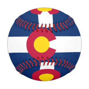 Staatsflagge Colorado Baseball