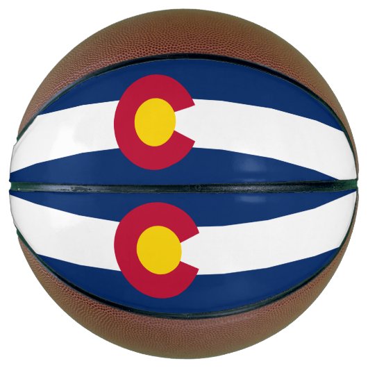 Staatsflagge Colorado Basketball (Vorderseite)