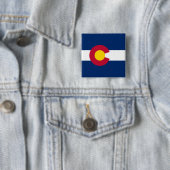 Staatsflagge Colorado Button (Beispiel)