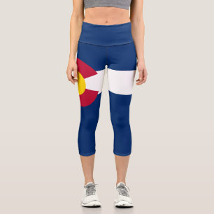 Staatsflagge Colorado Capri Leggings