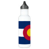 Staatsflagge Colorado Edelstahlflasche (Links)