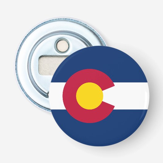 Staatsflagge Colorado Flaschenöffner (Vorderseite)