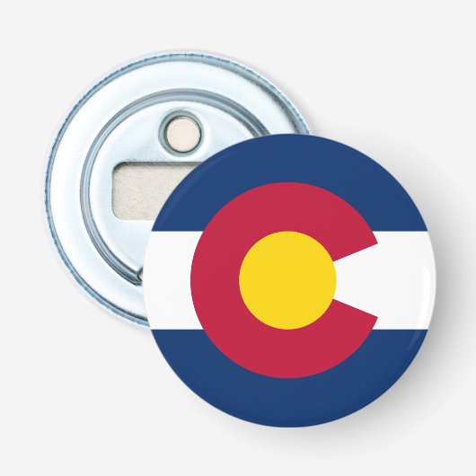 Staatsflagge Colorado Flaschenöffner (Vorderseite)