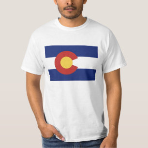 Staatsflagge Colorado für Shirts