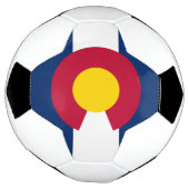 Staatsflagge Colorado Fußball (Gedreht)