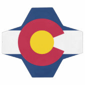 Staatsflagge Colorado Fußball (Flach)